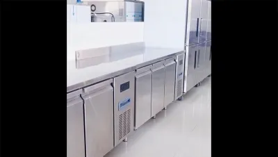 Mesa de trabajo refrigerada (serie europea)