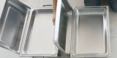 Calentador de alimentos, tipo baño María de sobremesa