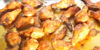 Alitas de pollo estilo Nueva Orleans