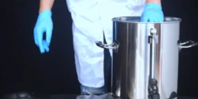 Cafetera eléctrica (Percoladora de café en acero inoxidable)