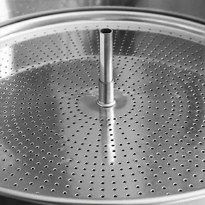 Cafetera eléctrica (Percoladora de café en acero inoxidable)