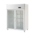 Vitrina refrigerada con puerta de vidrio