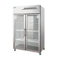 Vitrina refrigerada con puerta de vidrio