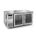 Vitrina refrigerada con puerta de vidrio