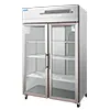 Vitrina refrigerada con puerta de vidrio