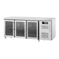 Vitrina refrigerada con puerta de vidrio