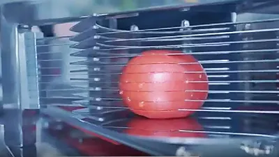 Cortadora manual de tomates y vegetales (Equipo de corte de vegetales)