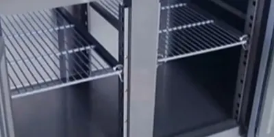 Mesa de trabajo refrigerada comercial