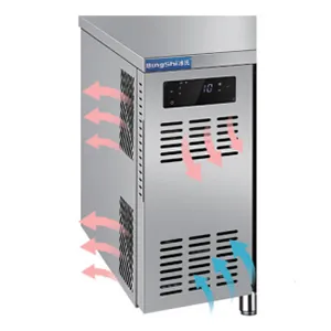 Sistema de ventilación con entrada inferior y salida superior