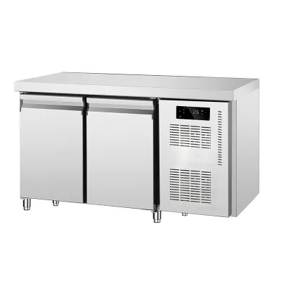 Mesa de trabajo refrigerada comercial