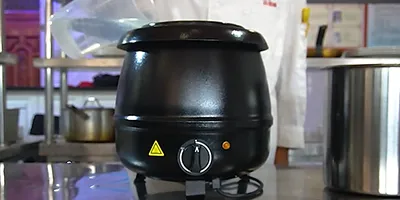 Marmita eléctrica para sopa (Calentador de sopa)