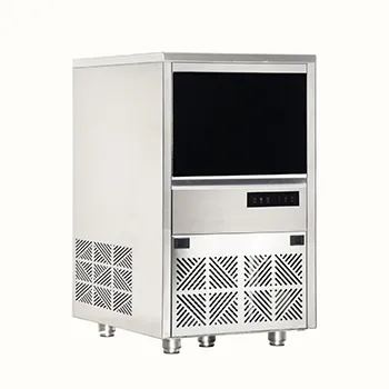 Máquina de hielo con sistema de pulverización