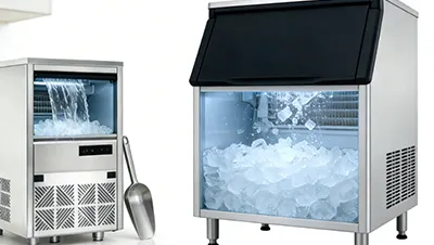 Máquina de hielo con sistema de pulverización (Fabricador de hielo comercial)
