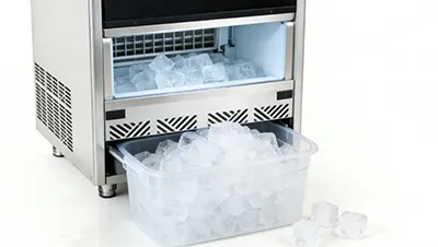Máquina de hielo con sistema de pulverización (Fabricador de hielo comercial)