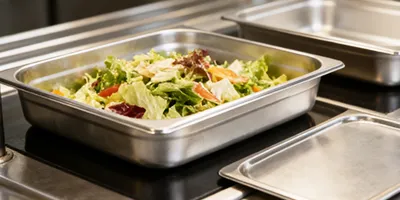 Recipiente Gastronorm de acero inoxidable (Recipientes para alimentos)