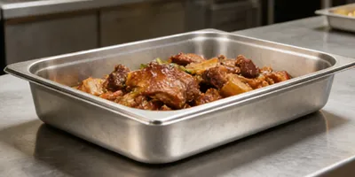 Recipiente Gastronorm de acero inoxidable (Recipientes para alimentos)